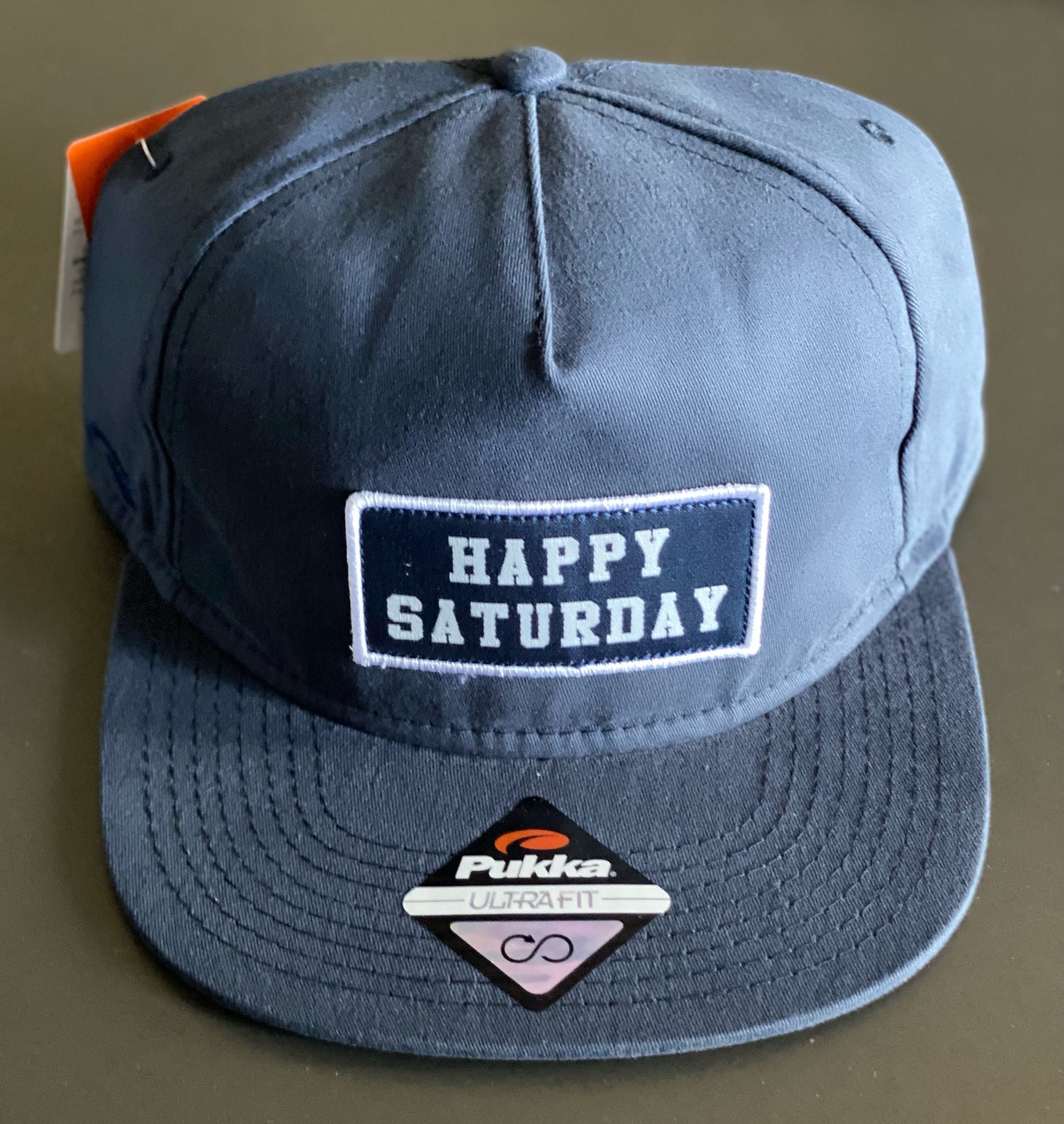 Pukka Ultra Fit "Happy Saturday" Patch Adjustable Hat