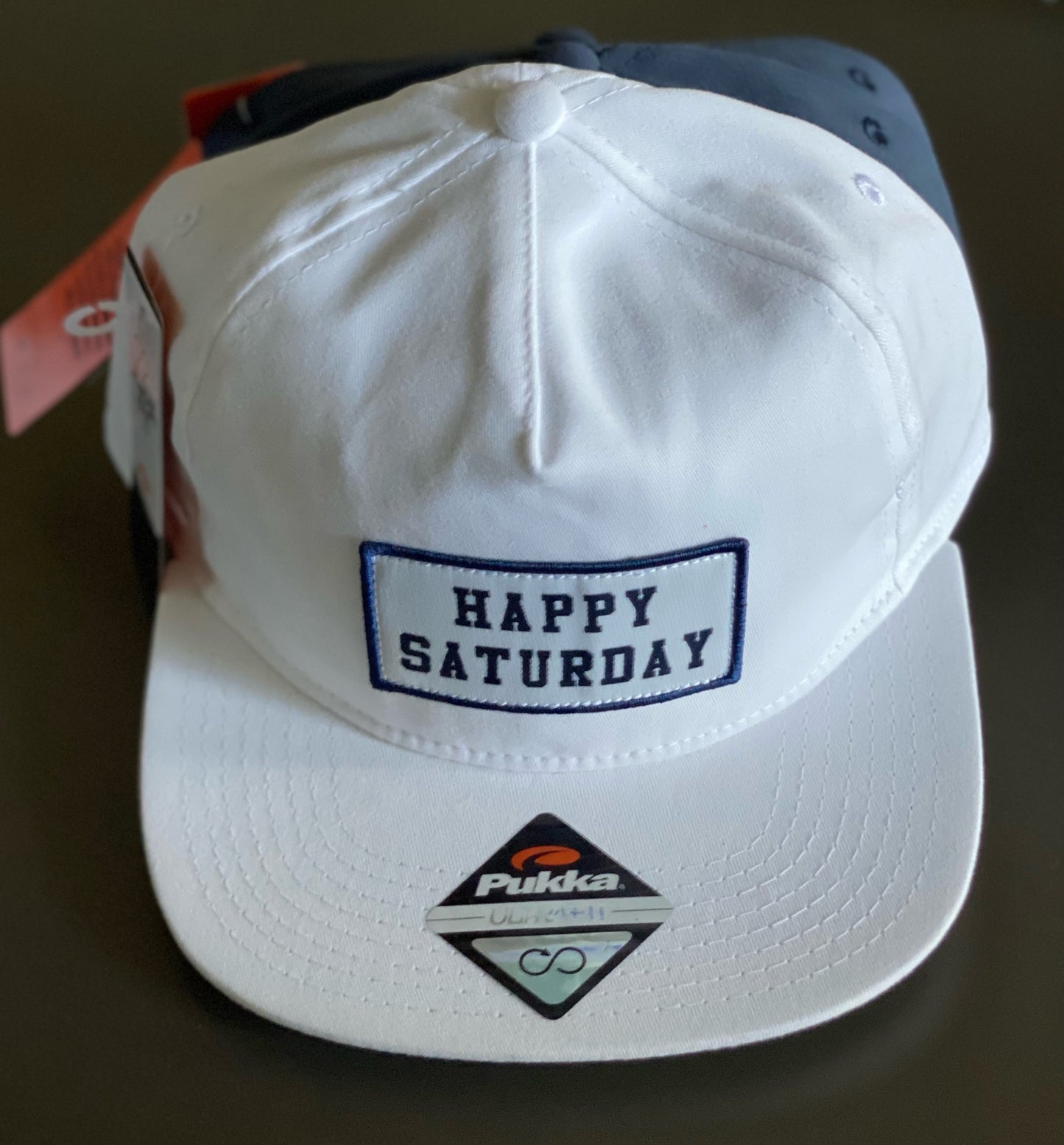 Pukka Ultra Fit "Happy Saturday" Patch Adjustable Hat