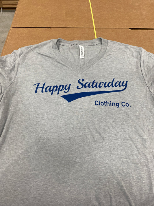 Happy Saturday Clothing Co. V-Neck Tri-Blend T-Shirt